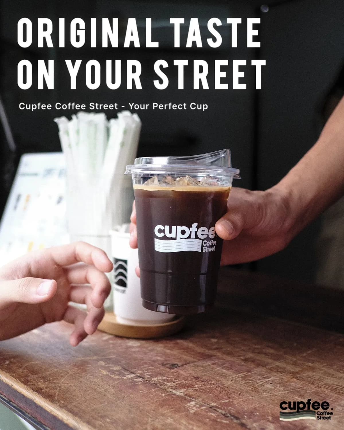 Cupfee Coffee Street — Original Taste On Your Street